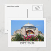 Hagia Sophia, Istanbul Briefkaart (Voorkant / Achterkant)