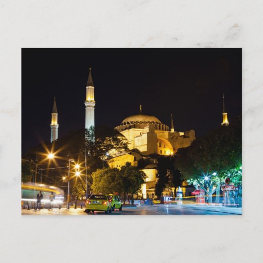 Hagia Sophia Istanbul Briefkaart (Voorkant)