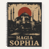  Hagia Sophia | Istanbul Landmark Art Notitieboek (Voorkant)