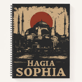  Hagia Sophia | Istanbul Landmark Art Notitieboek