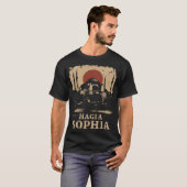 Hagia Sophia | Istanbul Landmark Art T-shirt (Voorkant volledig)