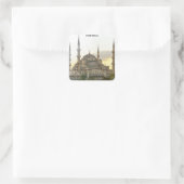Hagia Sophia Istanbul Turkije Architectuur Vierkante Sticker (Tas)