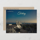 Hagia Sophia Istanbul Turkije Briefkaart (Voorkant / Achterkant)