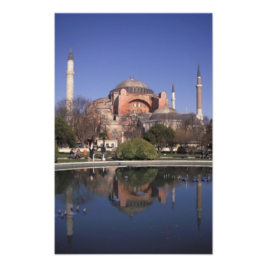 Hagia Sophia, Istanbul, Turkije Foto Afdruk (Voorkant)