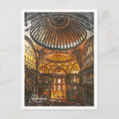 Hagia Sophia Istanbul Turkije Kleurenschets Briefkaart (Voorkant)