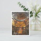 Hagia Sophia Istanbul Turkije Kleurenschets Briefkaart (Staand voorkant)