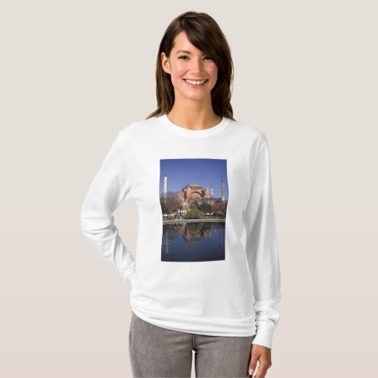 Hagia Sophia, Istanbul, Turkije T-shirt (Voorkant volledig)