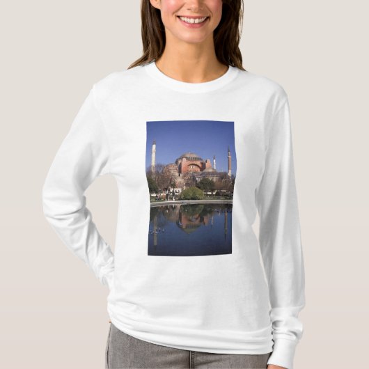 Hagia Sophia, Istanbul, Turkije T-shirt (Voorkant)
