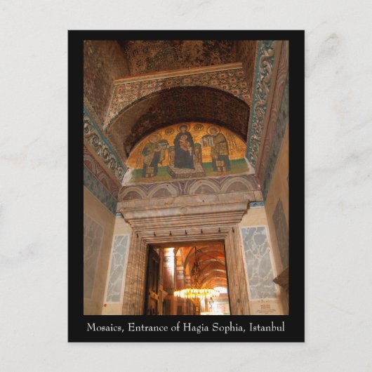 Hagia Sophia Postcard Briefkaart (Voorkant)