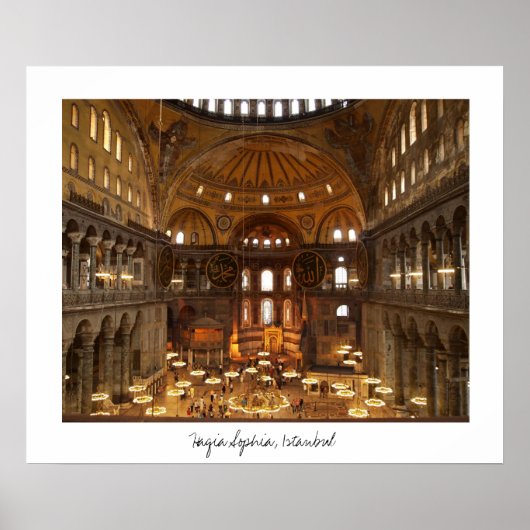 Hagia Sophia Poster (Voorkant)