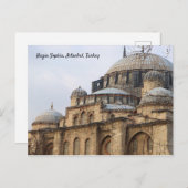Hagia Sophia Turkey Briefkaart (Voorkant / Achterkant)