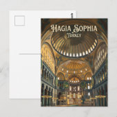 Hagia Sophia Turkije Briefkaart (Voorkant / Achterkant)