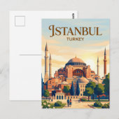 Hagia Sophia Turkije Briefkaart (Voorkant / Achterkant)
