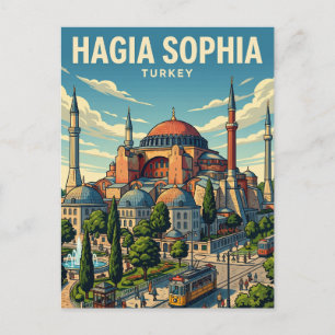 Hagia Sophia Turkije Briefkaart