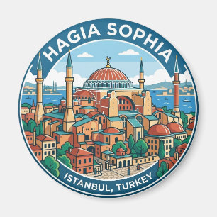 Hagia Sophia Turkije Magneet