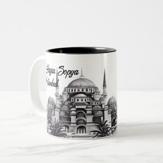 Hagia Sopya in Istanbul, Mok Turkije (Voorkant links)