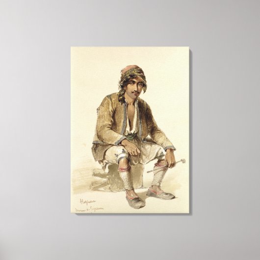 Hagiadur - uit Erzerum, 1856 Canvas Afdruk (Voorkant)