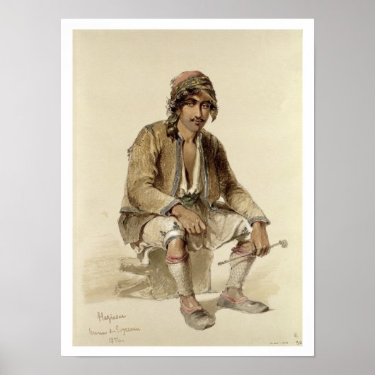 Hagiadur - uit Erzerum, 1856 Poster (Voorkant)