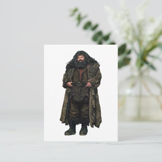 Hagrid Briefkaart (Staand voorkant)