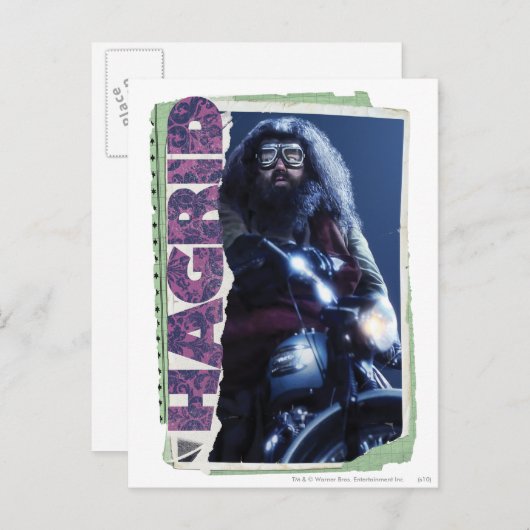 Hagrid Briefkaart (Voorkant / Achterkant)