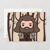Hagrid Cartoon Character Art Briefkaart (Voorkant / Achterkant)