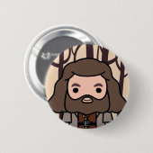 Hagrid Cartoon Character Art Ronde Button 5,7 Cm (Voorkant /achterkant)