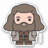 Hagrid Cartoon Character Art Sticker (Voorkant)