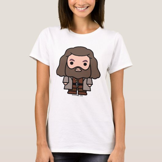 Hagrid Cartoon Character Art T-shirt (Voorkant)