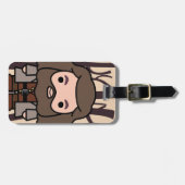 Hagrid Cartoon Karakter Kunst Bagagelabel (Voorkant horizontaal)