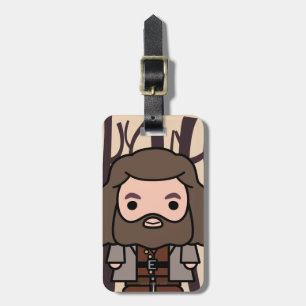 Hagrid Cartoon Karakter Kunst Bagagelabel
