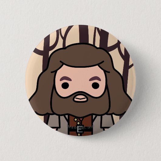Hagrid Cartoon Karakter Kunst Ronde Button 5,7 Cm (Voorkant)