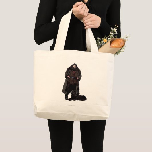 Hagrid en Dog Grote Tote Bag (Voorkant (product))