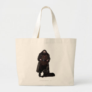 Hagrid en Dog Grote Tote Bag