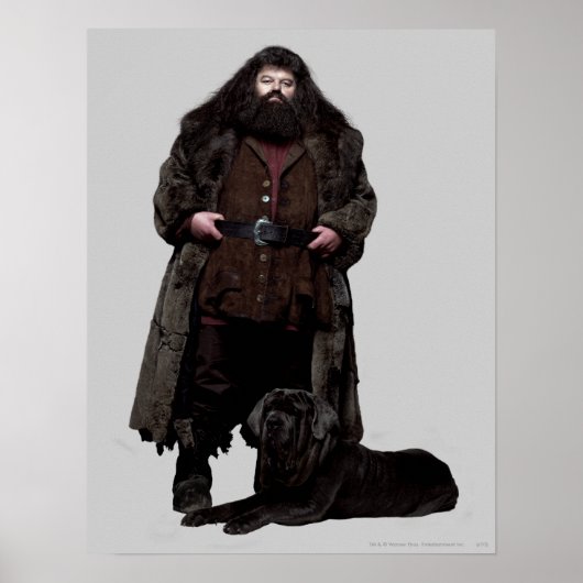 Hagrid en Dog Poster (Voorkant)