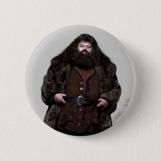 Hagrid en Dog Ronde Button 5,7 Cm (Voorkant)