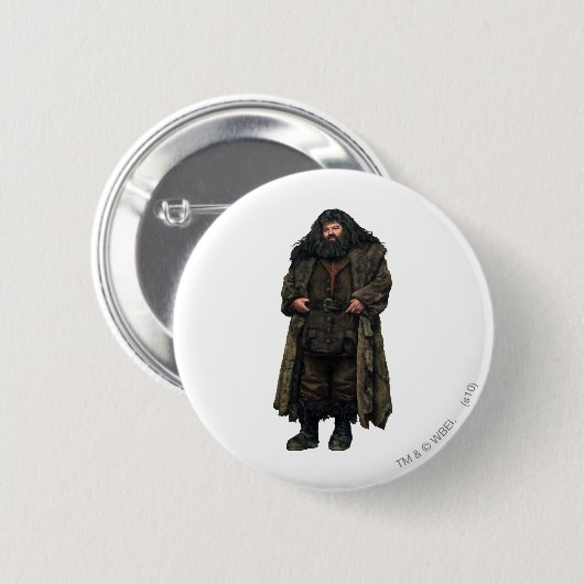 Hagrid Ronde Button 5,7 Cm (Voorkant /achterkant)