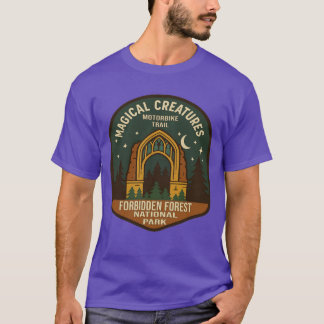 Hagrids Magical Creatures Motorbike Adventure Patc T-shirt