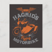 Hagrid's vliegende motor uitnodiging briefkaart (Voorkant)