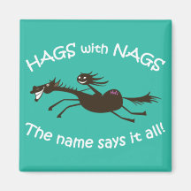 Hags met  magneet van Nags