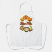 Hags met Nags Foodie Chef Apron Schort (Voorkant)