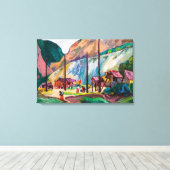 Hagwilget | Emily Carr | Canvas Afdruk (Insitu (Houten vloer))