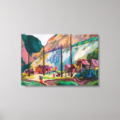 Hagwilget | Emily Carr | Canvas Afdruk (Voorkant)