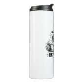 Haha Dode Binnen Skelet Thermosbeker (Gedraaid links)