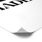 Haha Made je lezen Poster (Hoek)