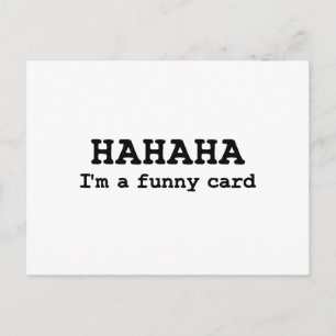 Hahaha leuk briefkaart