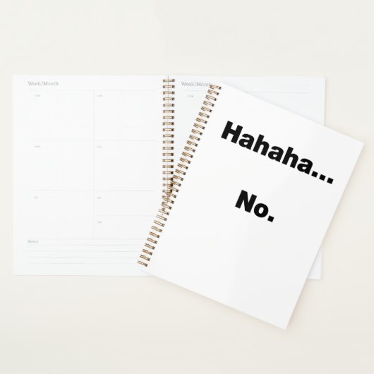 Hahaha...nee Planner (Display)