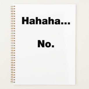 Hahaha...nee Planner