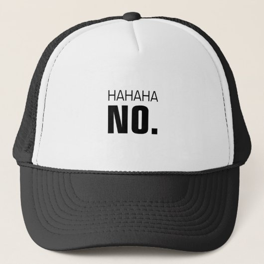 Hahaha No Trucker Pet (Voorkant)