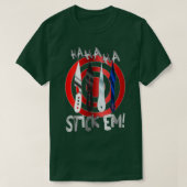 HaHaHaHaStickem Throwing Knives en Target Classic T-shirt (Design voorkant)