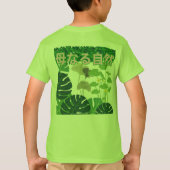 Hahanaru shizen lime t-shirt (Achterkant)